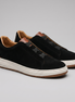 Herren Wildleder Slip-On Freizeitsneaker
