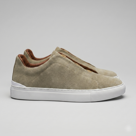 Herren Wildleder Slip On Sneaker