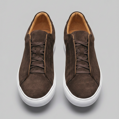 Herren Wildleder Sneaker Niedrigprofil