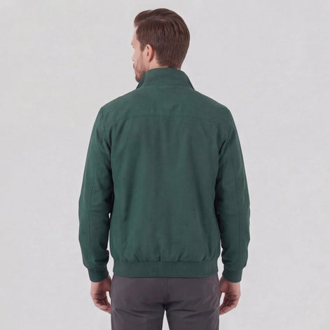 Herren Winddichte Hochkragenjacke Windschutz