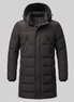 Herren Winddichte Wattierte Parka-Jacke