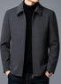 Herren Wolljacke Taillierte Herbstjacke