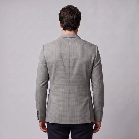Herren Zweiknopf-Blazer mit Strukturgewebe