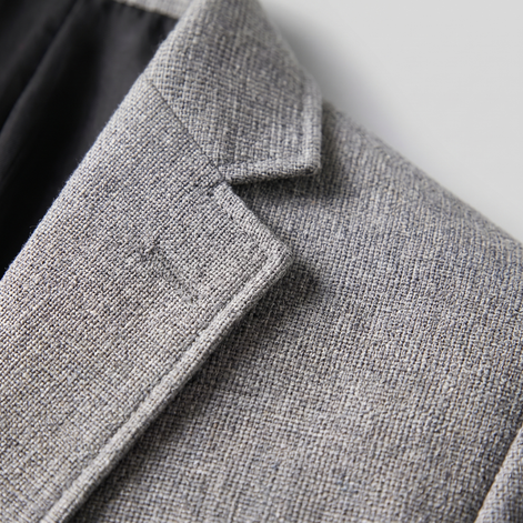 Herren Zweiknopf-Blazer mit Strukturgewebe