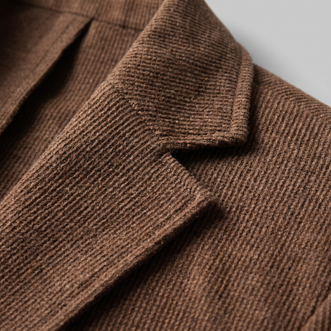 Herren Zweiknopf-Blazer mit Strukturgewebe