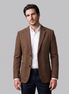 Herren Zweiknopf-Blazer mit Strukturgewebe