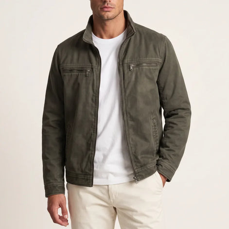 Herren Feldjacke mit Vintage-Waschung