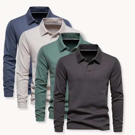 Herren Freizeit Poloshirt Klassisch