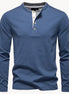 Herren Henley-Shirt mit Knopfleiste