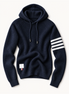 Herren Hoodie mit Kontraststreifen – Lässiger Kapuzenpullover