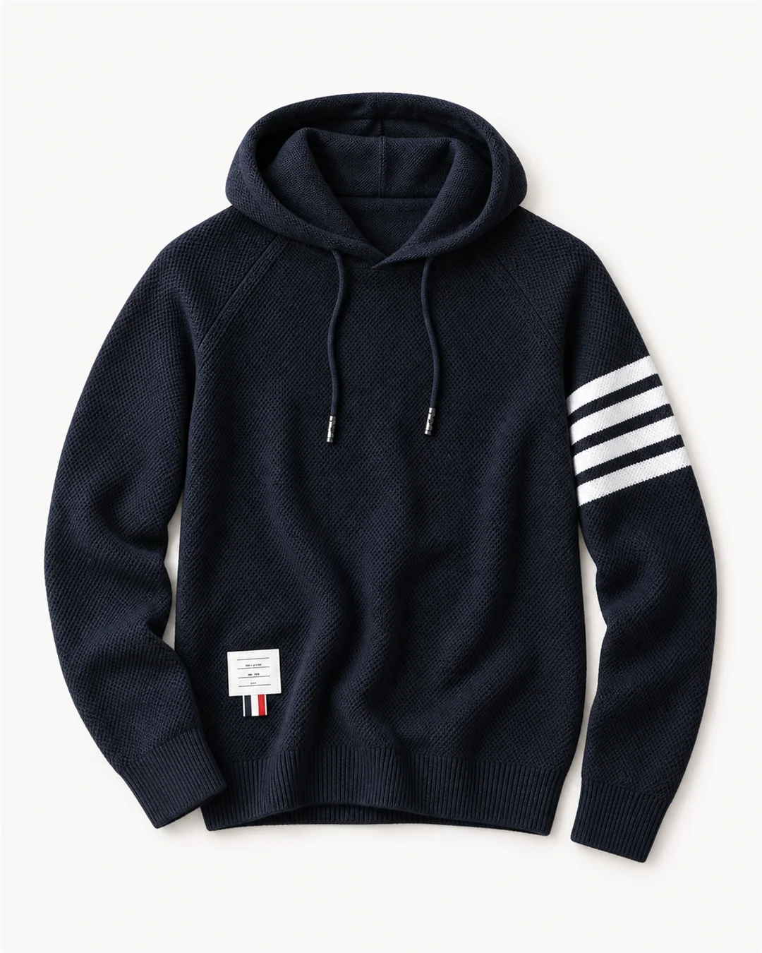 Herren Hoodie mit Kontraststreifen – Lässiger Kapuzenpullover