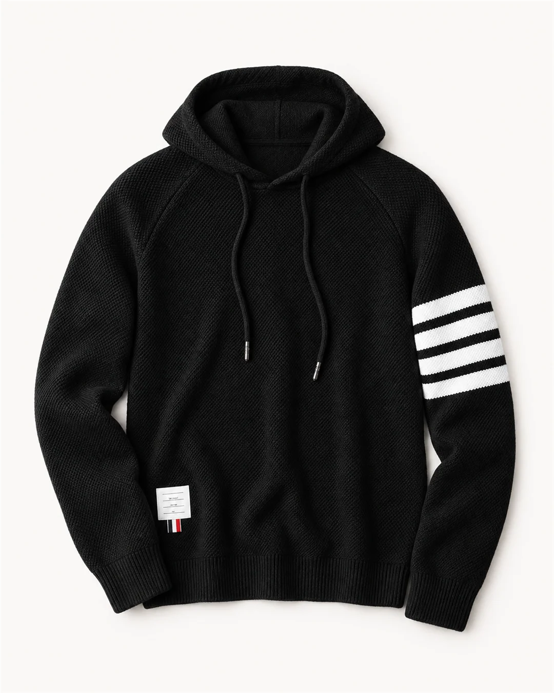 Herren Hoodie mit Kontraststreifen – Lässiger Kapuzenpullover