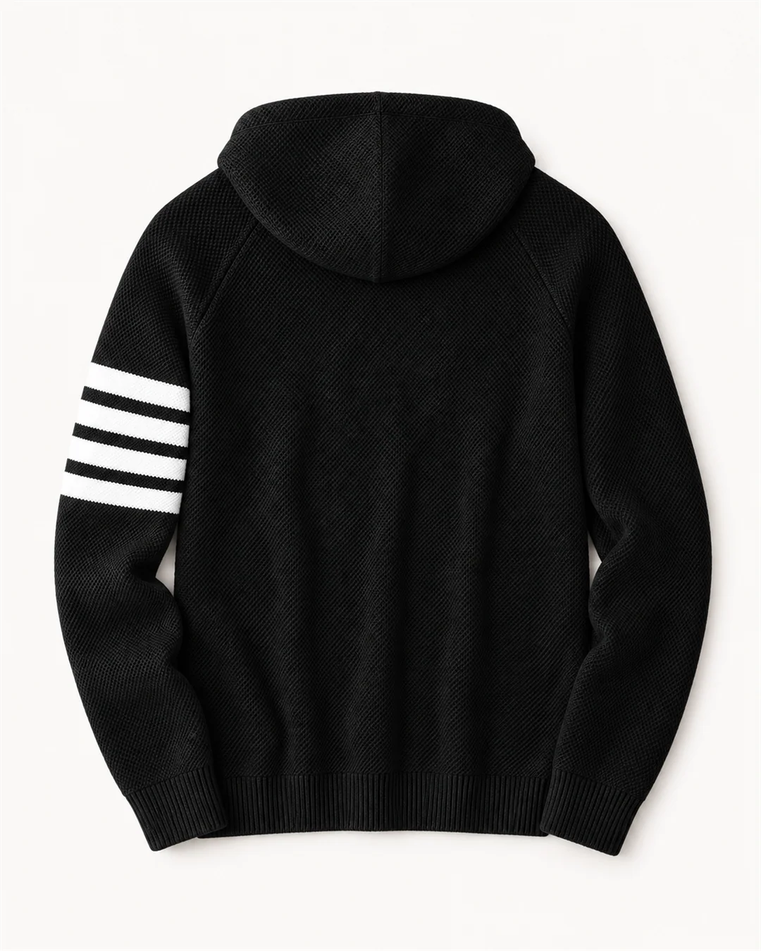 Herren Hoodie mit Kontraststreifen – Lässiger Kapuzenpullover