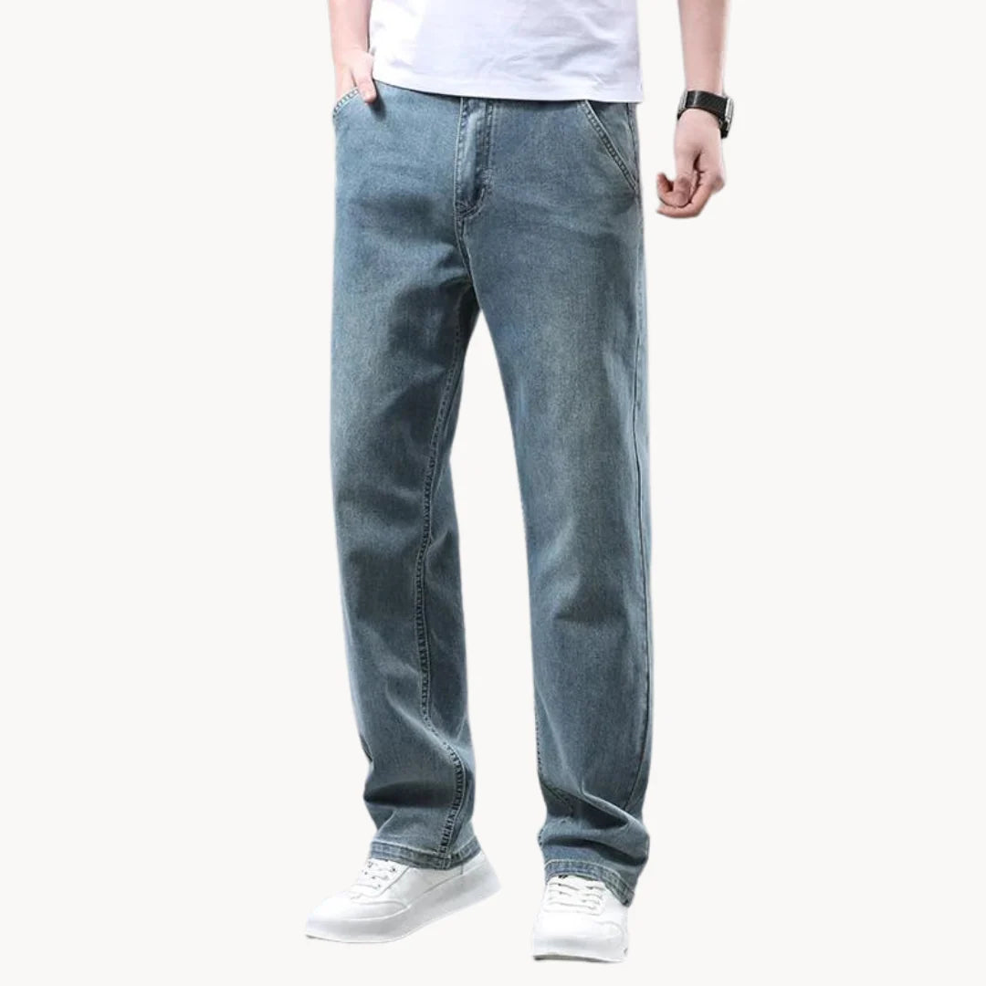 Herren Jeans mit Relaxed Straight Leg Schnitt