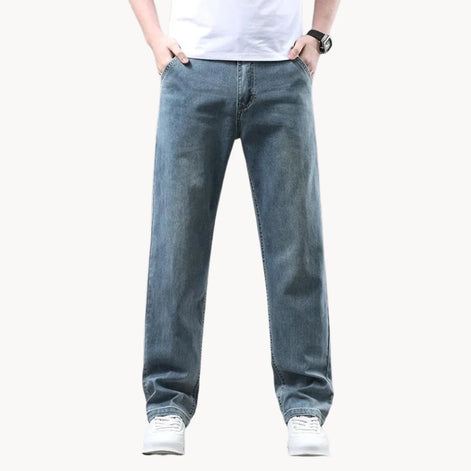Herren Jeans mit Relaxed Straight Leg Schnitt