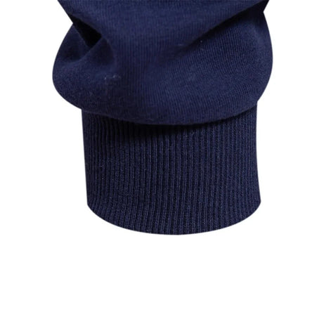 Herren Polo-Sweatshirt mit Retro-Kragen für Freizeitaktivitäten