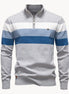 Herren Quarter-Zip Pullover mit schmaler Passform