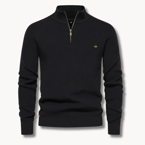 Herren Quarter Zip Pullover