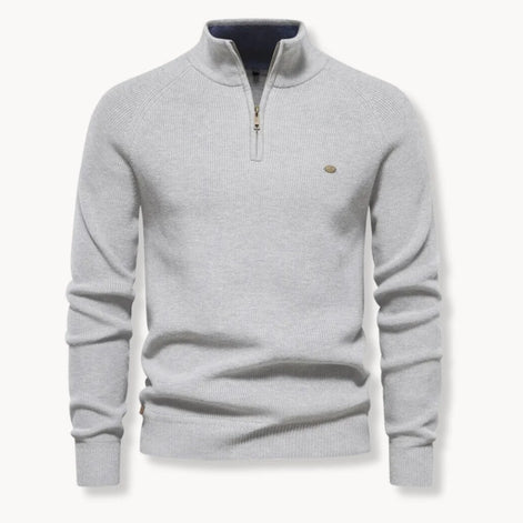 Herren Quarter Zip Pullover