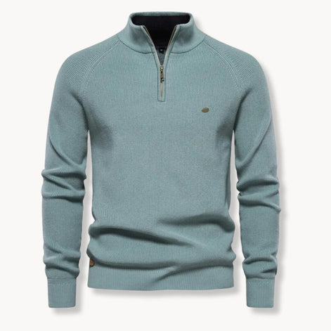 Herren Quarter Zip Pullover