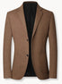 Herren Sakko Slim-Fit Klassischer Blazer für Formelle Anlässe