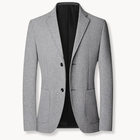Herren Sakko Slim-Fit Klassischer Blazer für Formelle Anlässe