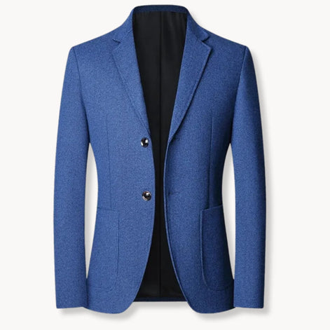 Herren Sakko Slim-Fit Klassischer Blazer für Formelle Anlässe