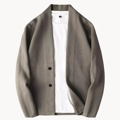 Herren Strickjacke mit schmaler Passform