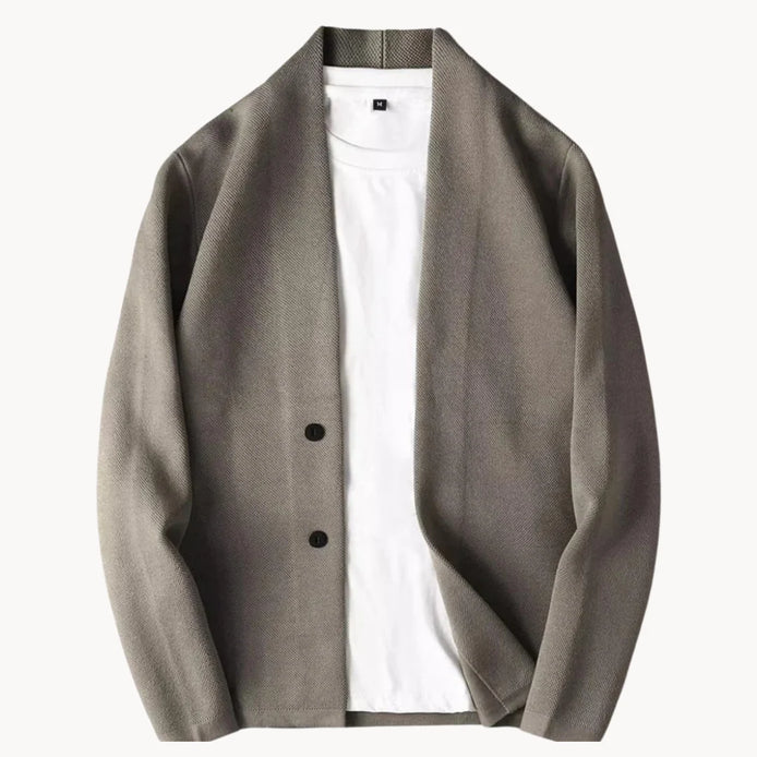 Herren Strickjacke mit schmaler Passform