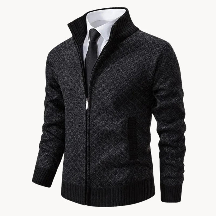 Herren Strickpullover mit Rollkragen und Isolierung