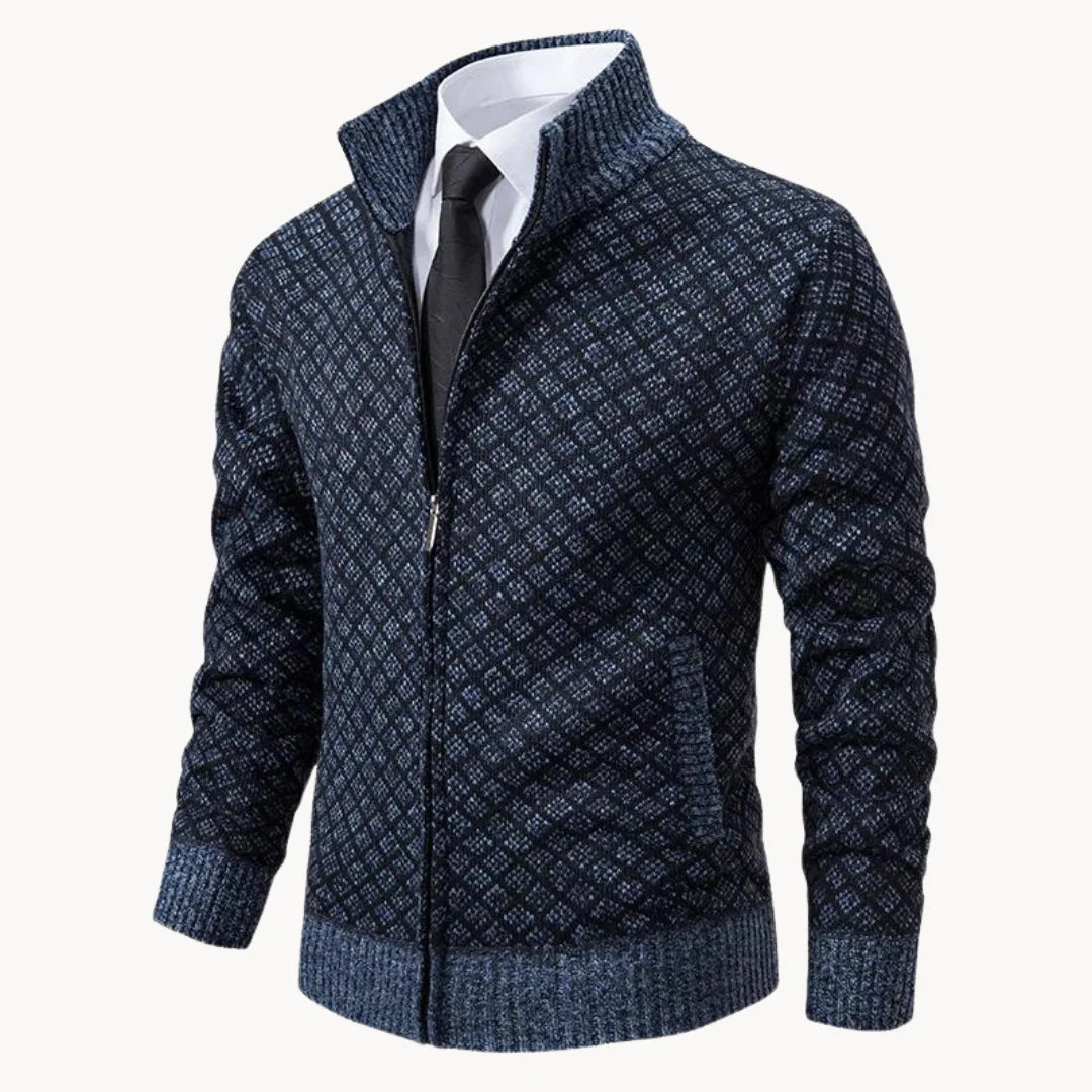 Herren Strickpullover mit Rollkragen und Isolierung