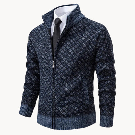 Herren Strickpullover mit Rollkragen und Isolierung