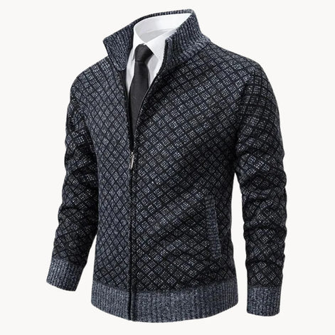 Herren Strickpullover mit Rollkragen und Isolierung