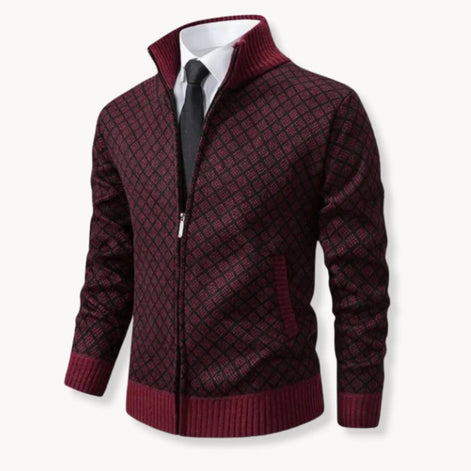 Herren Strickpullover mit Rollkragen und Isolierung