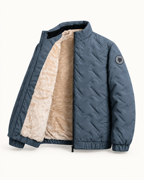 Herren Warm-Up Jacke mit wind- und regenschutz
