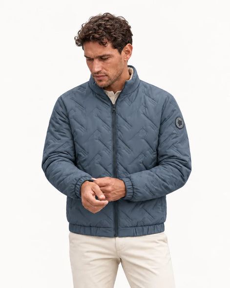 Herren Warm-Up Jacke mit wind- und regenschutz
