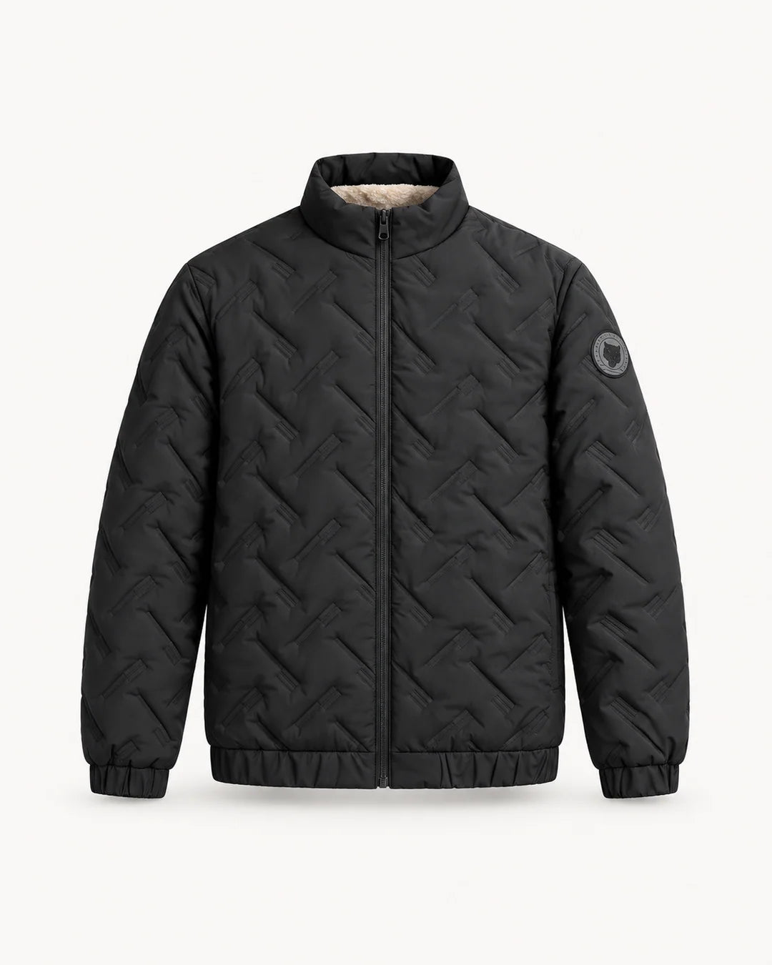 Herren Warm-Up Jacke mit wind- und regenschutz