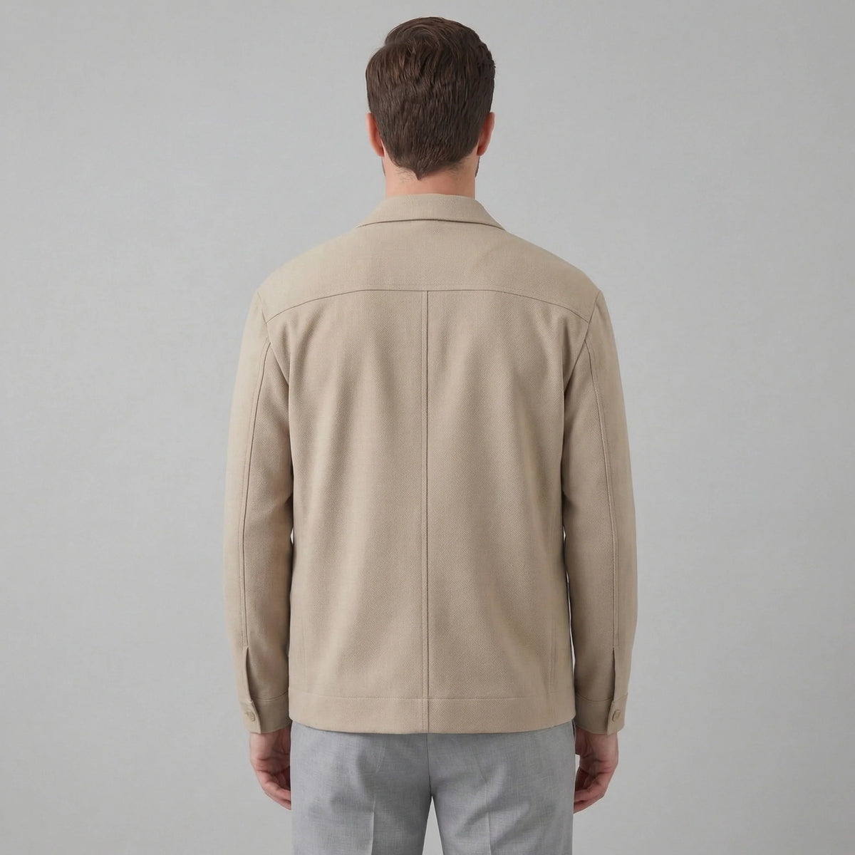 Herrenblazer Klassischer Schnitt Eleganter Sakkokragen