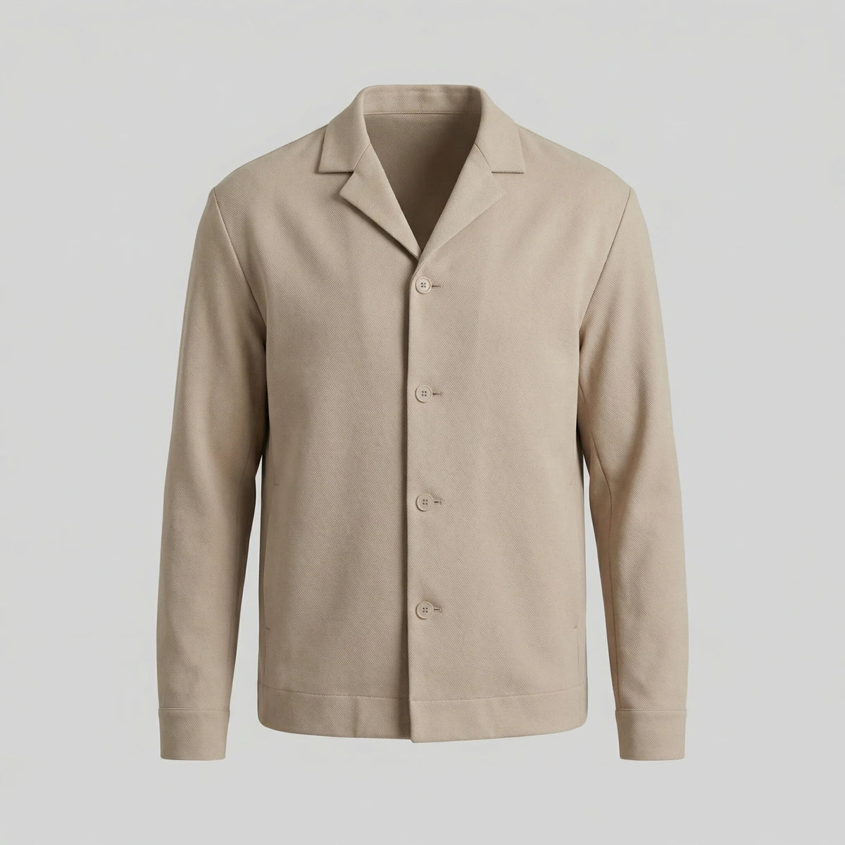 Herrenblazer Klassischer Schnitt Eleganter Sakkokragen