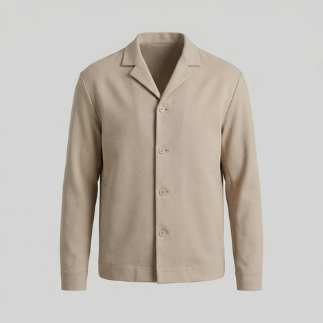 Herrenblazer Klassischer Schnitt Eleganter Sakkokragen