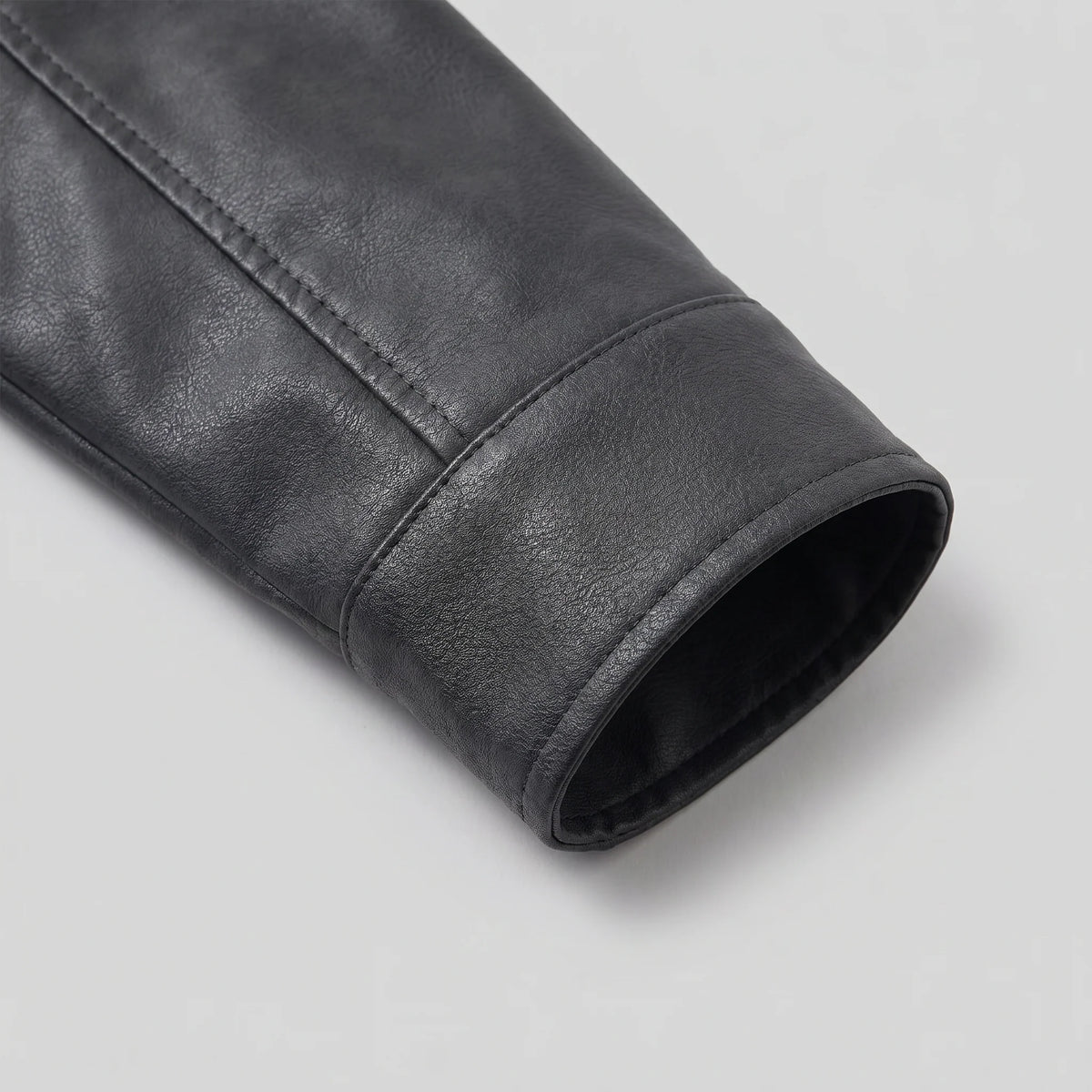 Herrenjacke mit lockerer Passform und Kragen