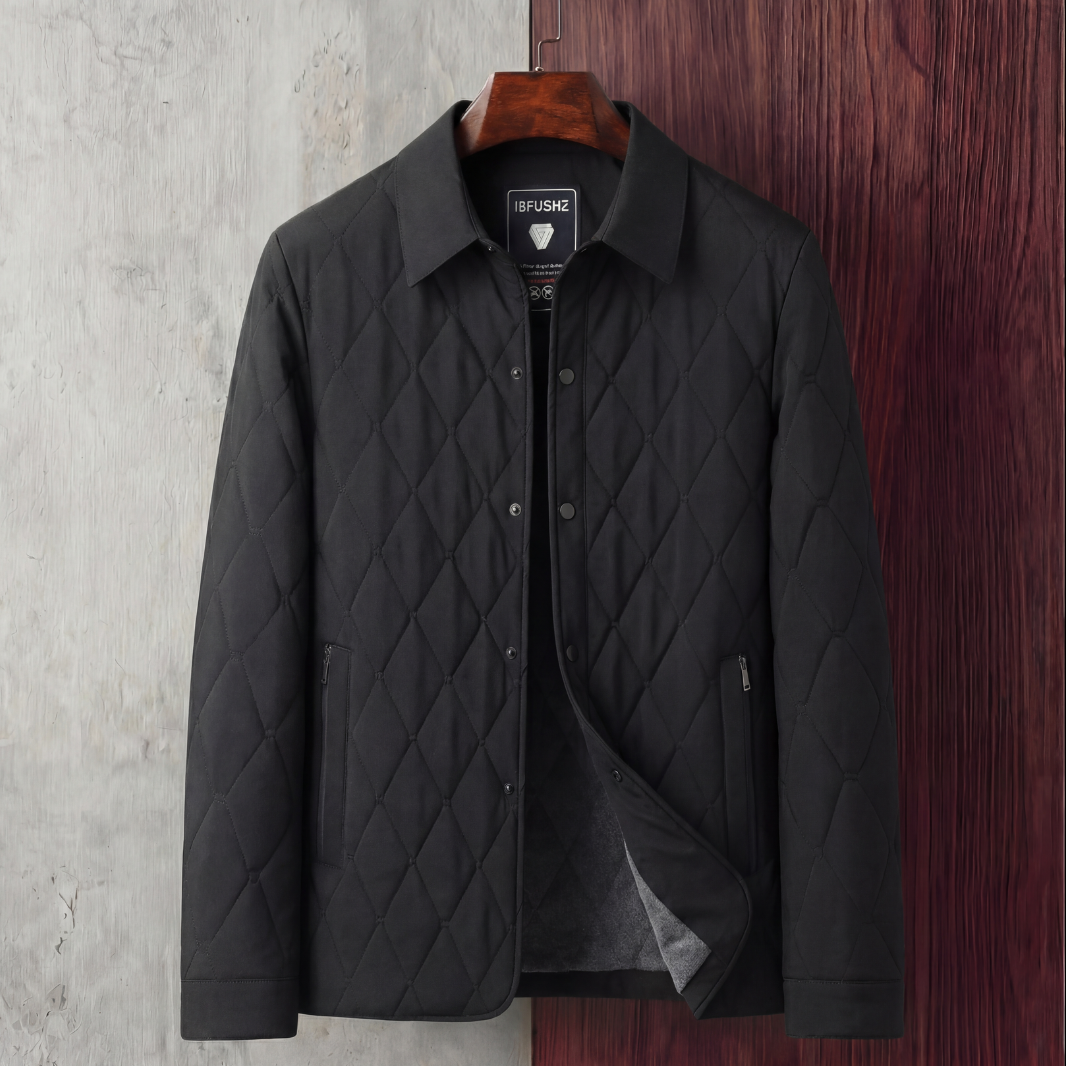 Klassische Herren Steppjacke