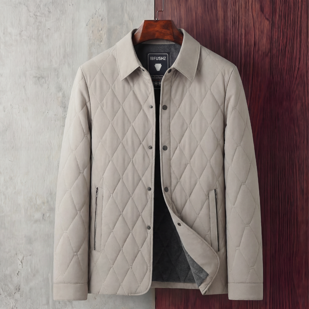 Klassische Herren Steppjacke