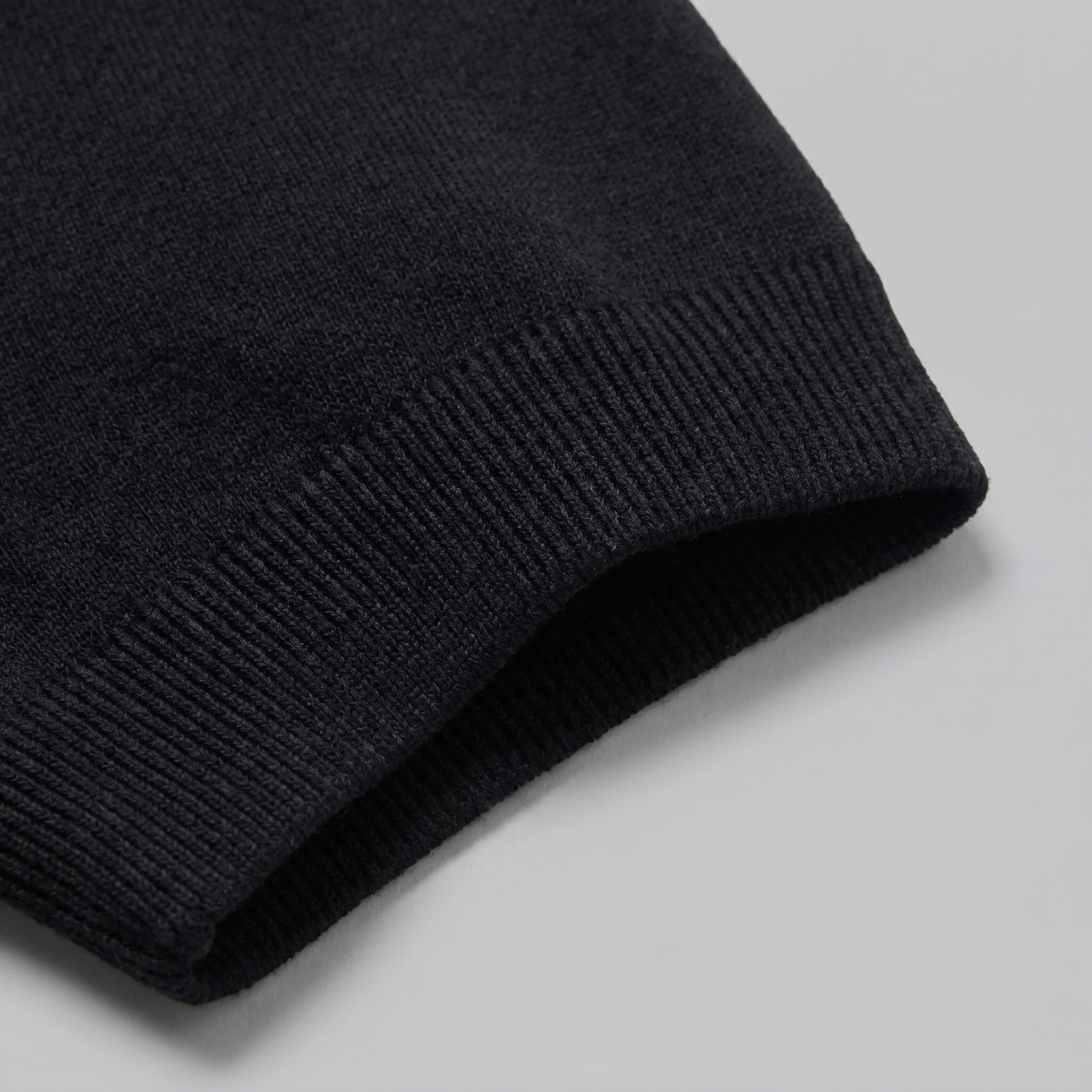 Herren Argyle Pointelle Sommer Reißverschluss Polo