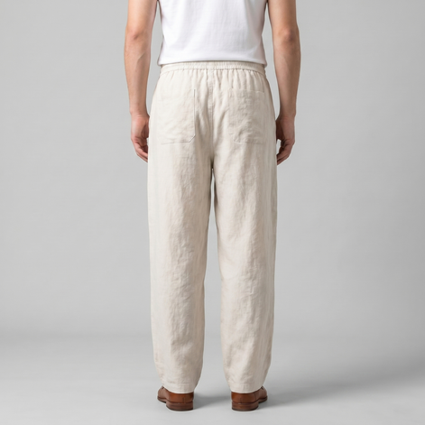Baggy Leinenhose für Herren