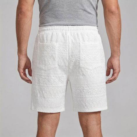 Herren Basic Shorts Mit Kordelzug Und Taschen