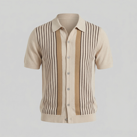 Herren Strand Sommerhemd