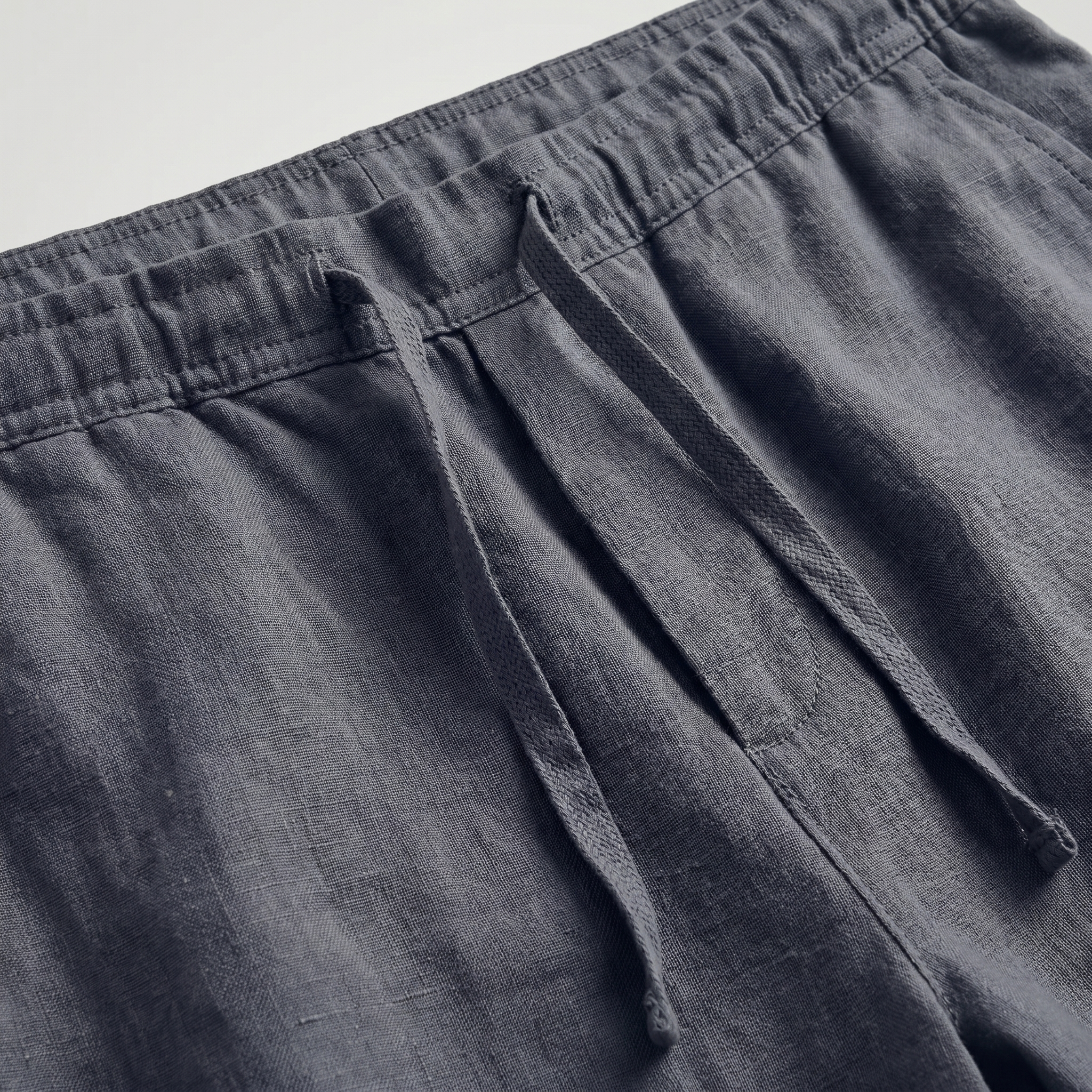 Herren Atmungsaktive Leinen-Sommershorts