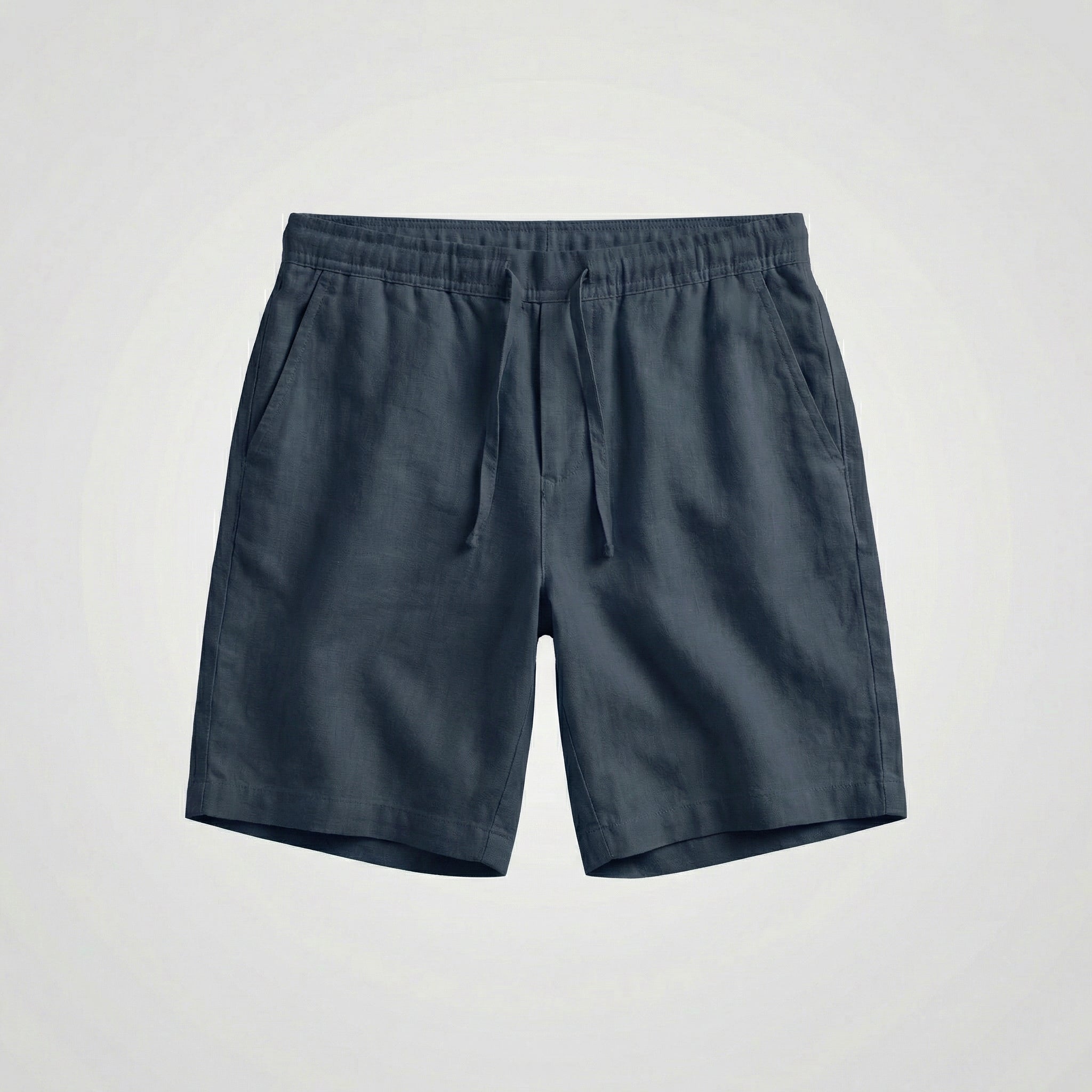 Herren Atmungsaktive Leinen-Sommershorts