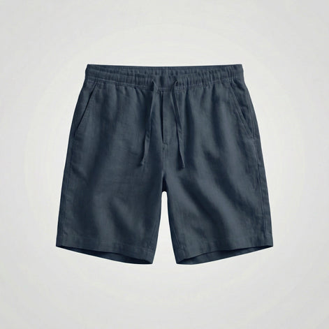 Herren Atmungsaktive Leinen-Sommershorts